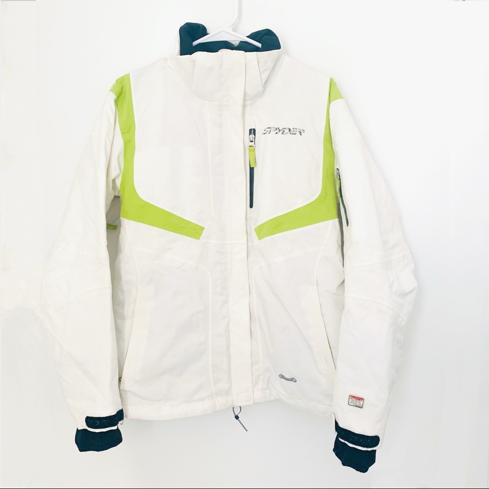 Spyder Thinsulate White Ski Snowboard Jacket Winter Coat
